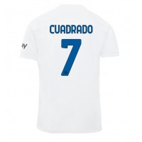 Inter Milan Juan Cuadrado #7 Gostujuci Dres 2023-24 Kratak Rukav